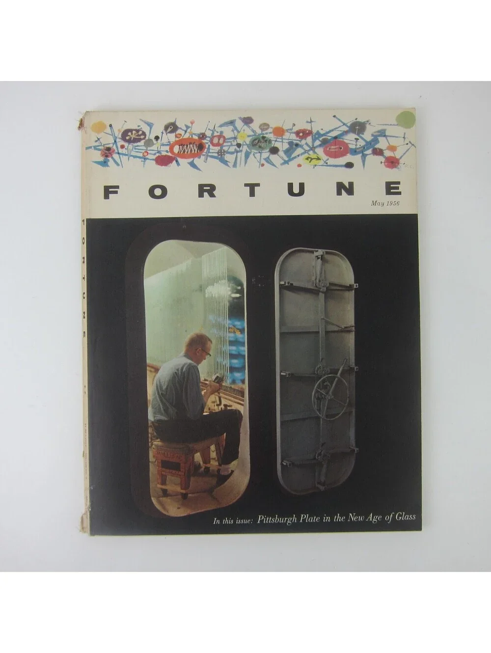 Vintage FORTUNE Magazine May 1956 Chrysler, Ford, General Motors, Oldsmobile Ads